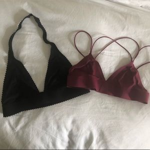 2 for $20 UO “out from under” bralettes sz M